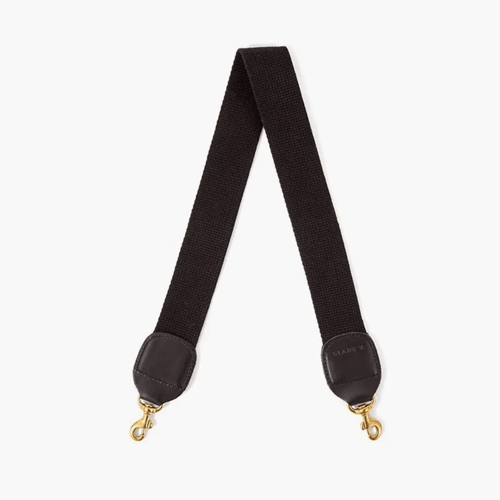 New Clare V. Black Shoulder Strap
